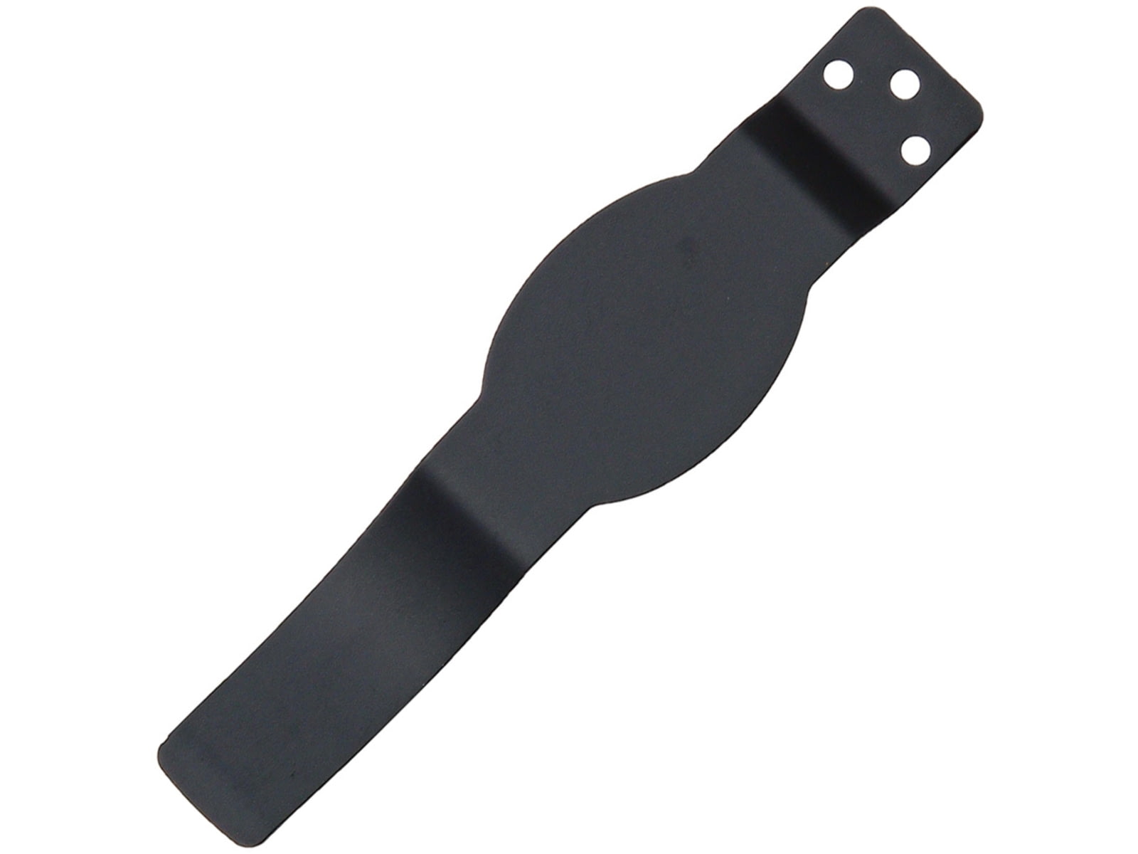 Schrade Pocket Clip 3in 3in Overall Black SS Construction These Are From The Original Schrade Factory In Ellenville Ny Ideal For The Do-It-Yourself Knife Maker Black S189