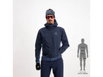 SCOTT Explorair Hybrid LT Jacket - Men's Dark Blue/Metal Blue Large