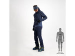 SCOTT Explorair Hybrid LT Jacket - Men's Dark Blue/Metal Blue Large