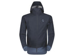 SCOTT Explorair Hybrid LT Jacket - Men's Dark Blue/Metal Blue Large