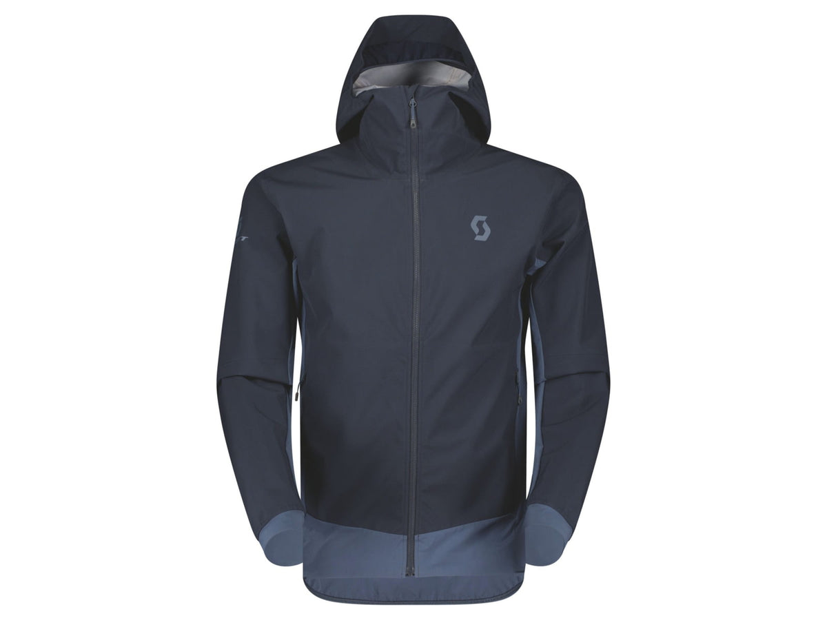 SCOTT Explorair Hybrid LT Jacket - Men's Dark Blue/Metal Blue Large