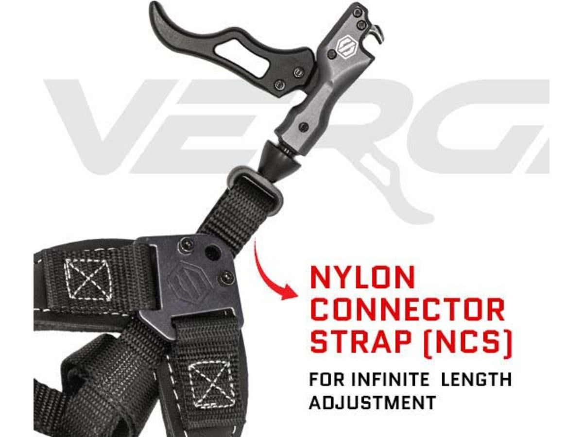 Scott Archery Verge Hybrid Hinge Release Black Adult 6015-BK
