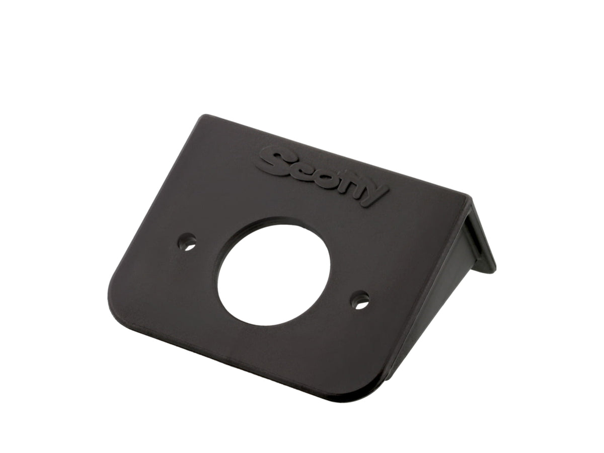 Scotty 2128 Right Angle Receptacle Bracket for Marinco Downrigger Receptacle 2128
