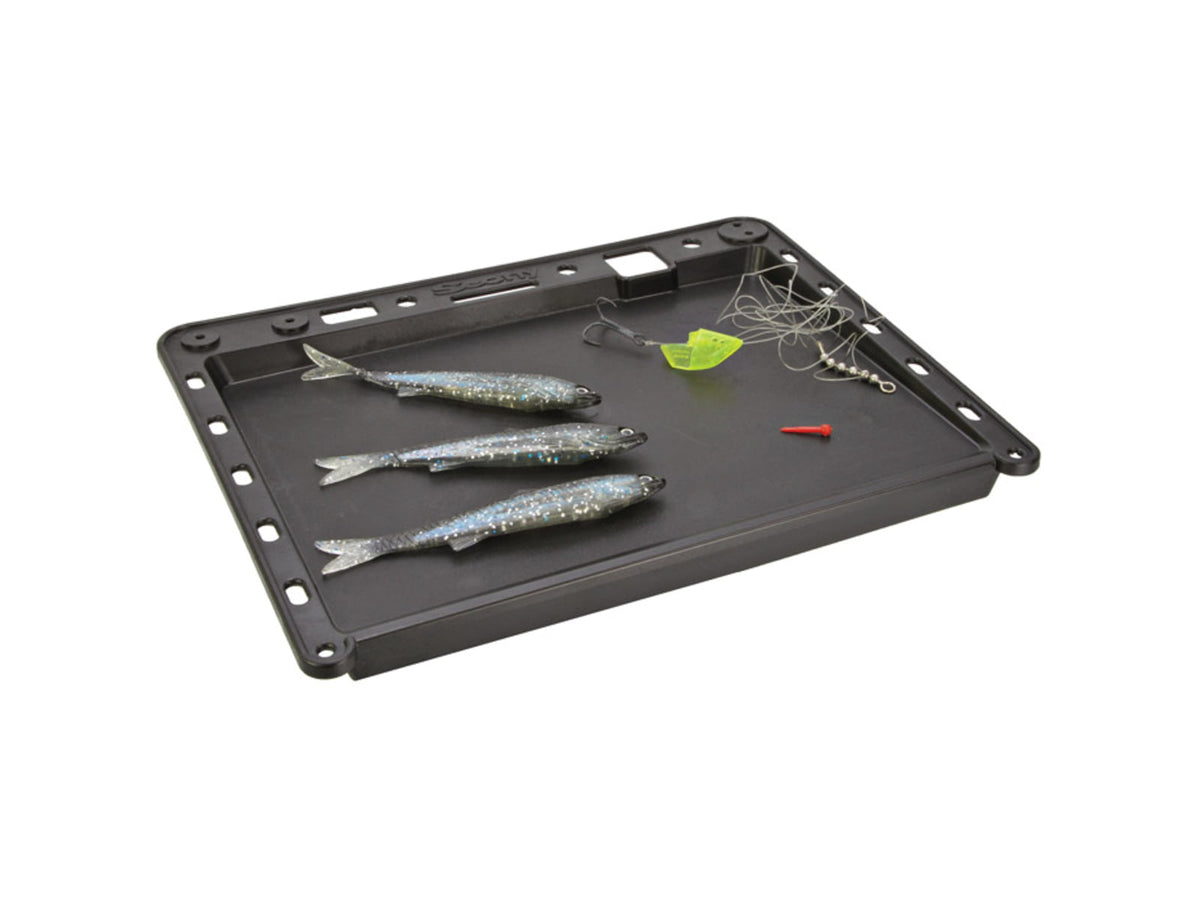 Scotty 455 Bait Board & Accessory Tray Black 0455