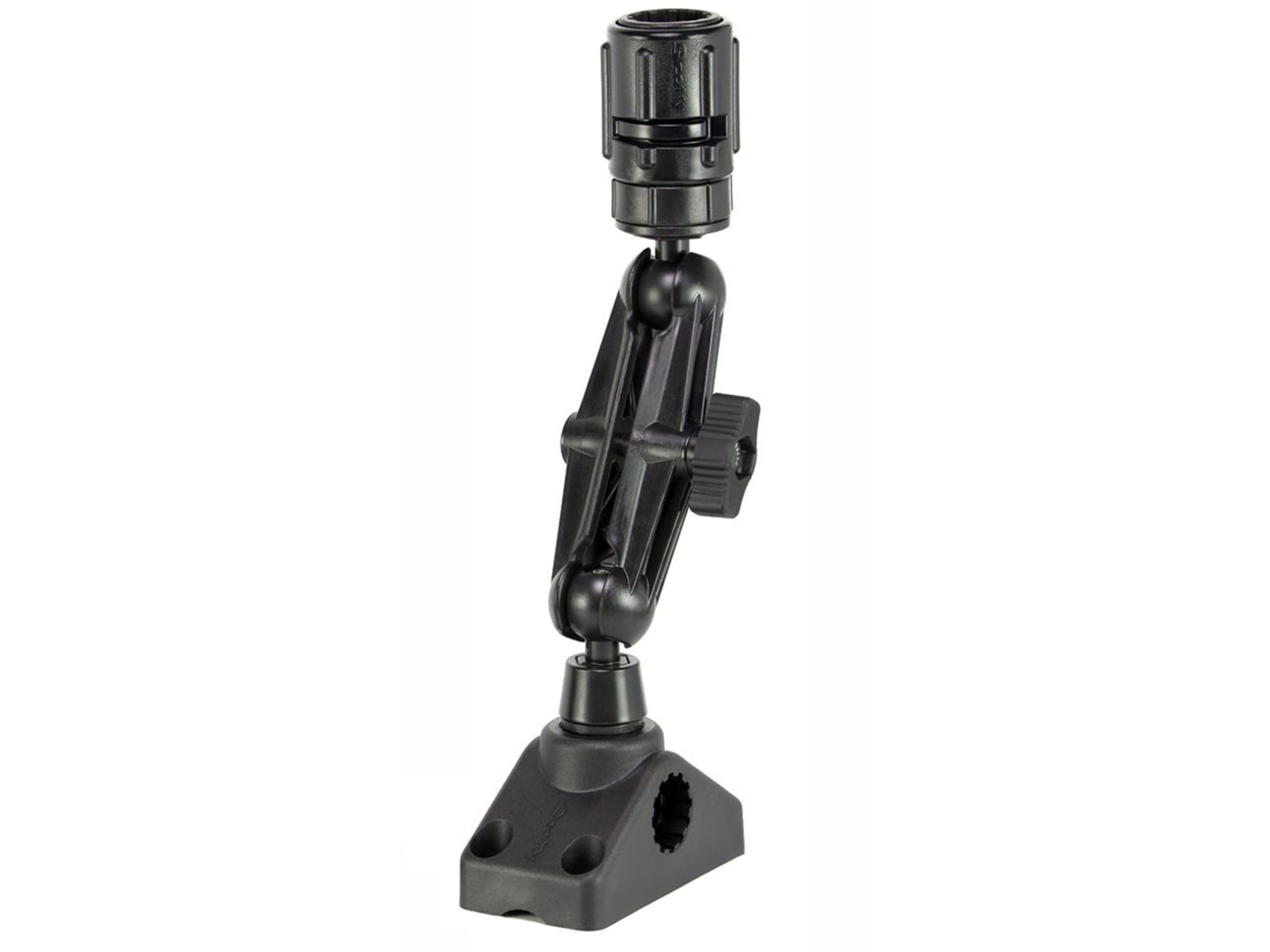 Scotty 152 Ball Mounting System w/Gear-Head Adapter Post & Combination Side/Deck Mount 0152