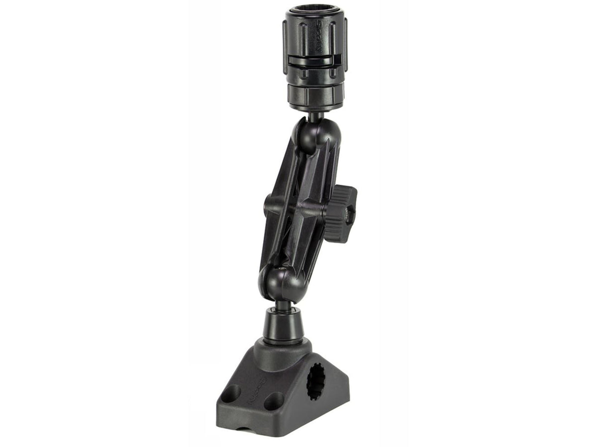Scotty 152 Ball Mounting System w/Gear-Head Adapter Post & Combination Side/Deck Mount 0152