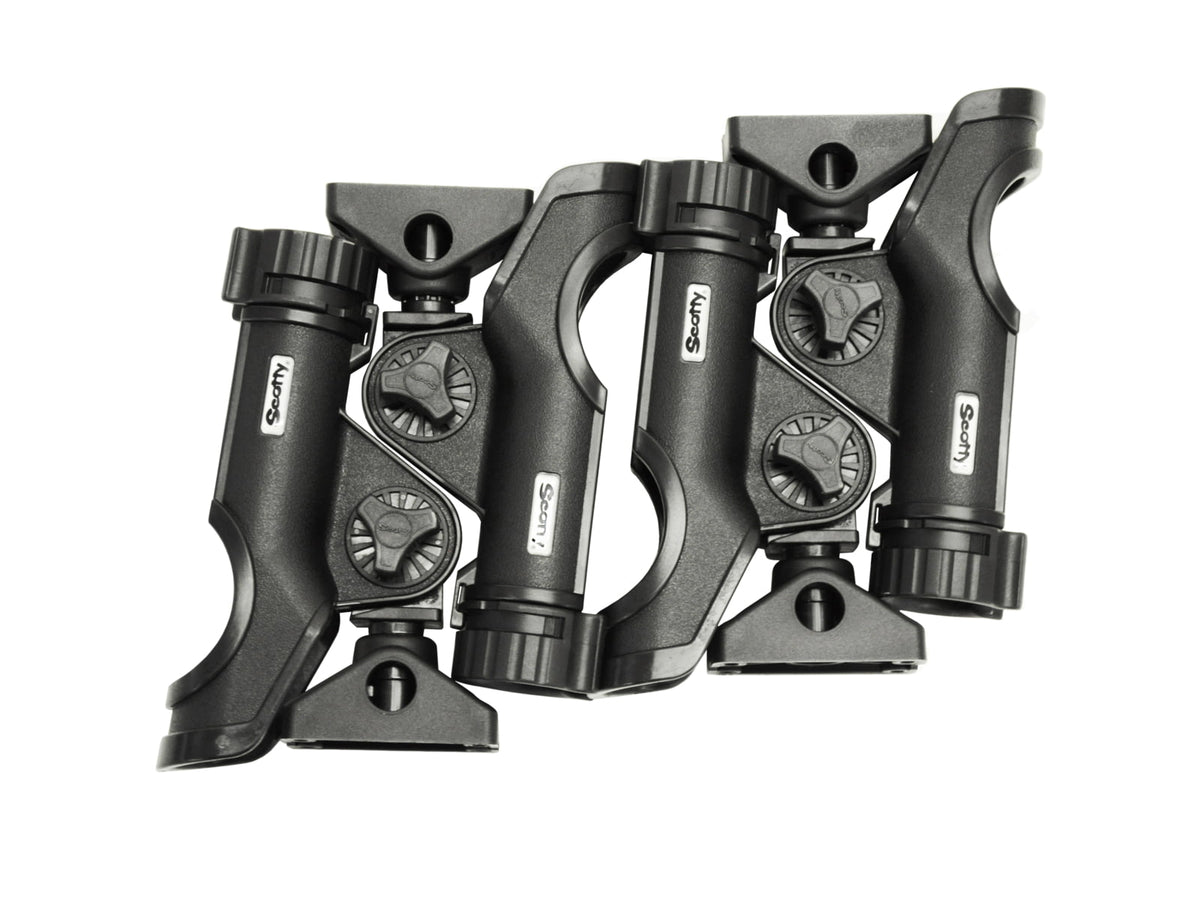 Scotty 230 BK QUAD Powerlock Rod Holder 0230-BK-QUAD