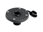 Scotty 344 Round Watertight Flush Mount Black 0344-BK
