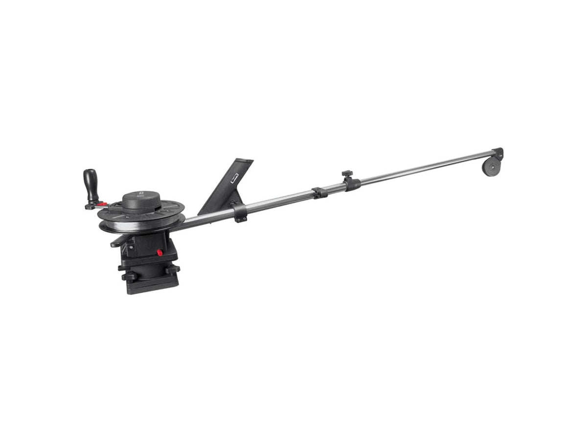 Scotty 1091 Telescoping 60in Longarm Combo Manual Downrigger w/Swivel Base 1091