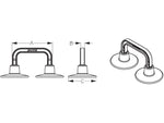 Sea-Dog Sea Dog Suction Cup Handle 490050-1