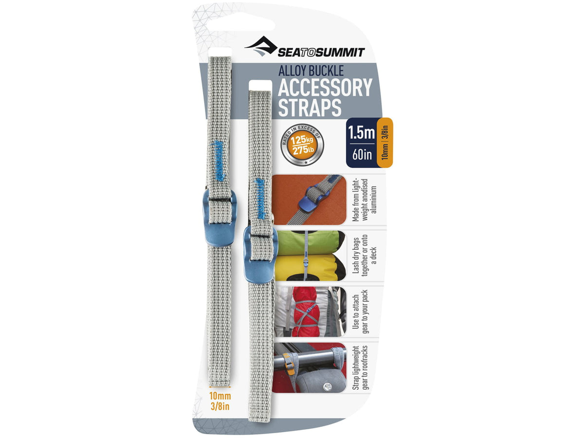 Sea to Summit 10 mm Hook Release Accessory Straps Blue 3/8in 60in/1.5m 834