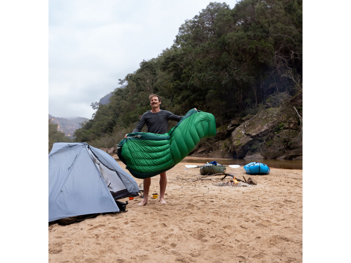 Sea to Summit Ascent Down 15F/-9C Sleeping Bag Rain Forest Green
