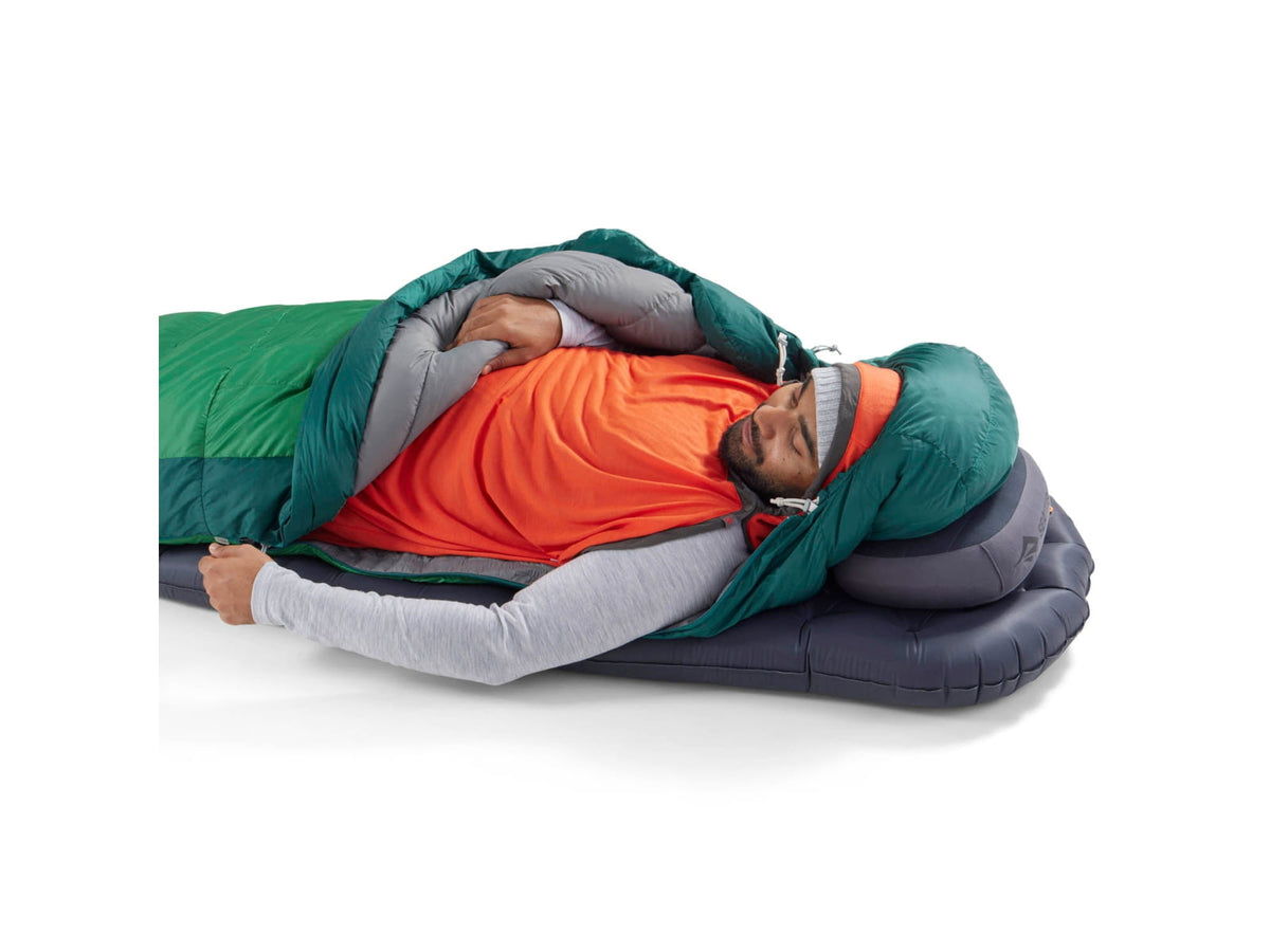 Sea to Summit Ascent Down 15F/-9C Sleeping Bag Rain Forest Green