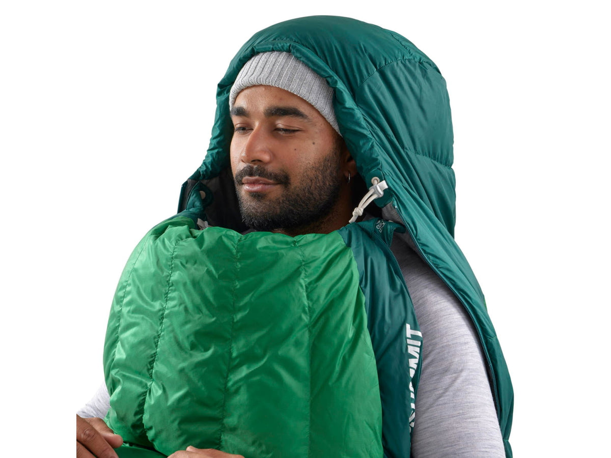 Sea to Summit Ascent Down 15F/-9C Sleeping Bag Rain Forest Green
