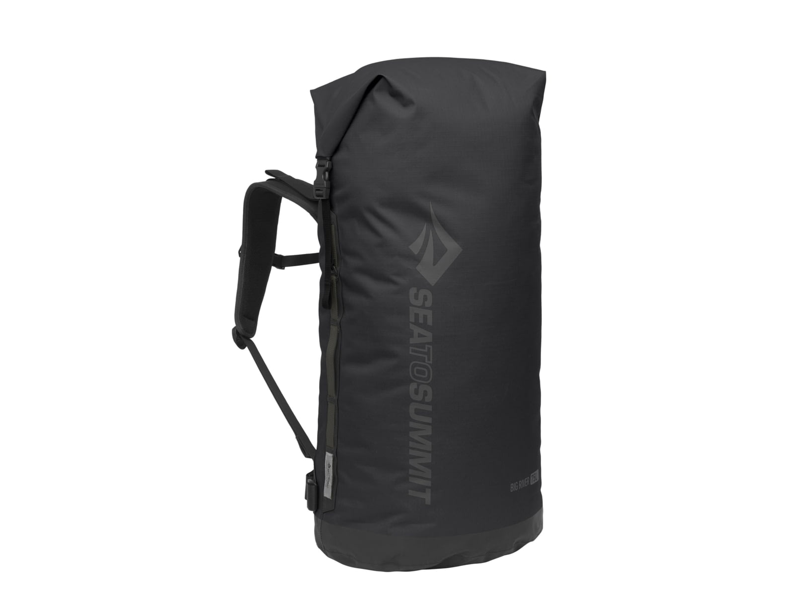 Sea to Summit Big River 75L Dry Backpack Jet Black Large