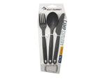 Sea to Summit Camp Cutlery Utensil Set Charcoal