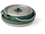 Sea to Summit Detour Stainless Steel Collapsible Kettle Laurel Wreath Green A1215