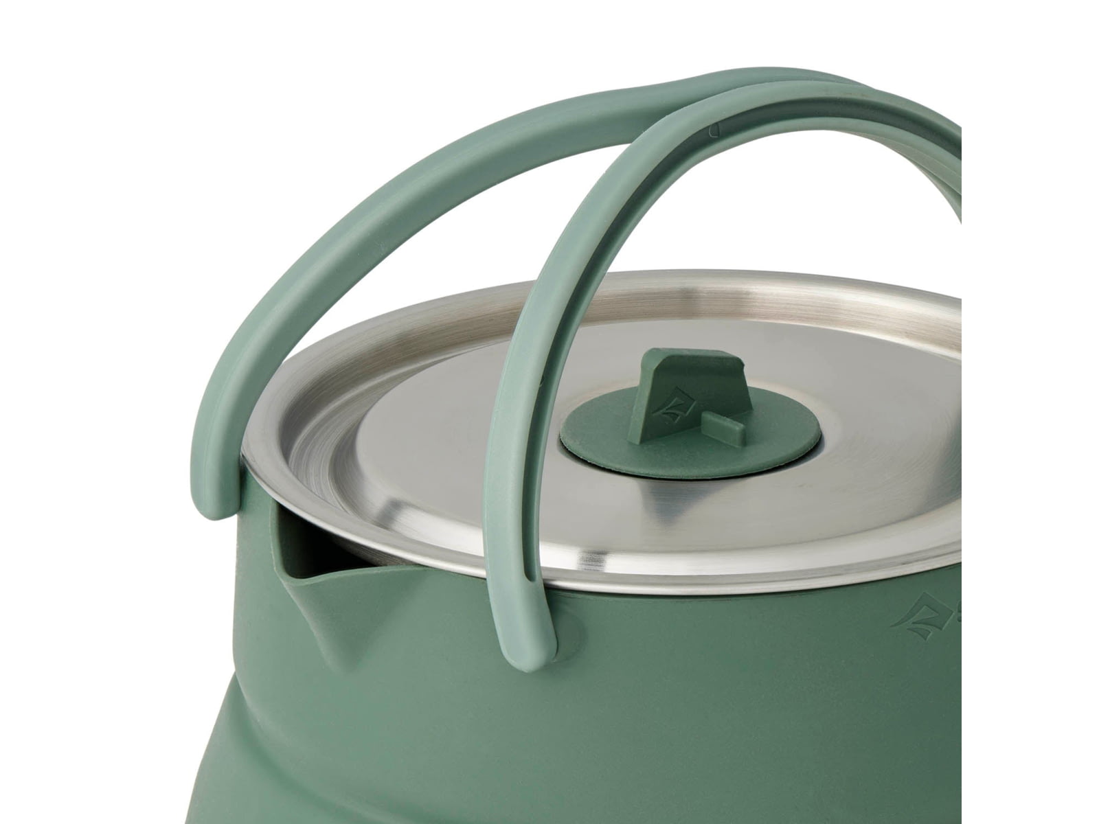 Sea to Summit Detour Stainless Steel Collapsible Kettle Laurel Wreath Green