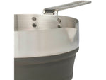 Sea to Summit Detour Stainless Steel Collapsible Pouring Pot Beluga Black