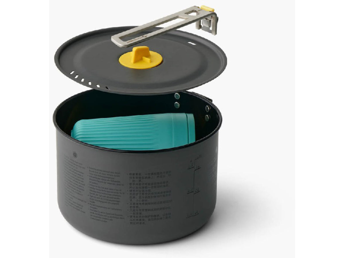 Sea to Summit Frontier UL 2L One Pot Cook Set - 3 Piece/1 Person Multi