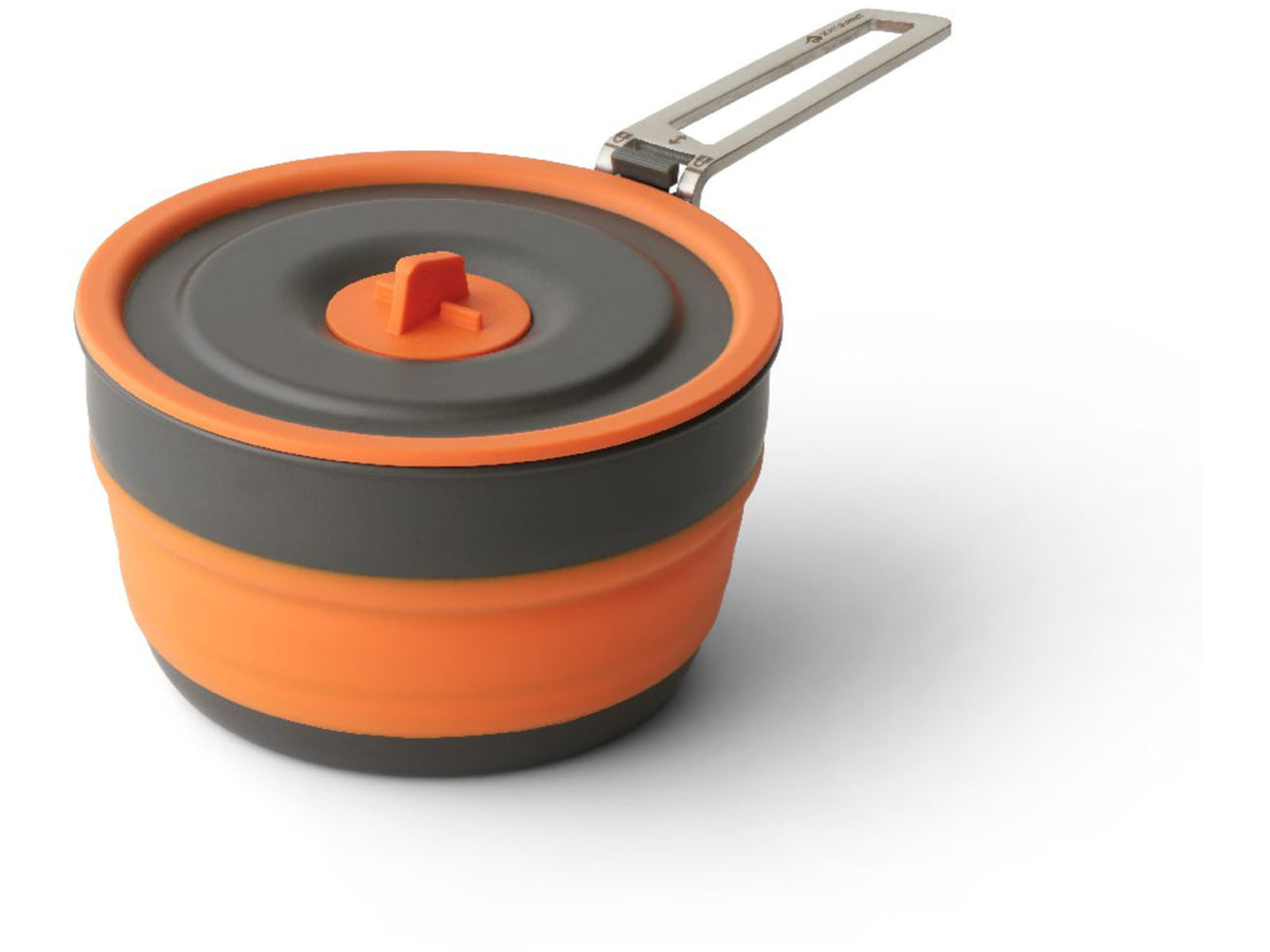 Sea to Summit Frontier UL Collapsible 1L Pot Puffin's Bill Orange
