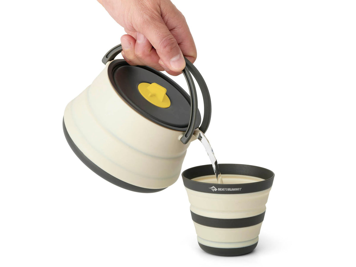 Sea to Summit Frontier UL Collapsible Kettle Bone White