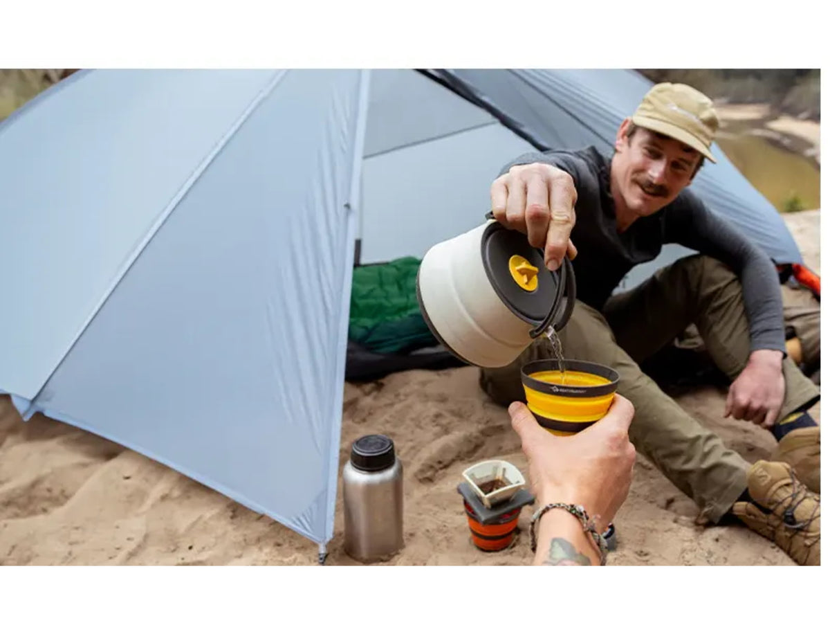 Sea to Summit Frontier UL Collapsible Kettle Cook Set - 3 Piece/2 Person Multi