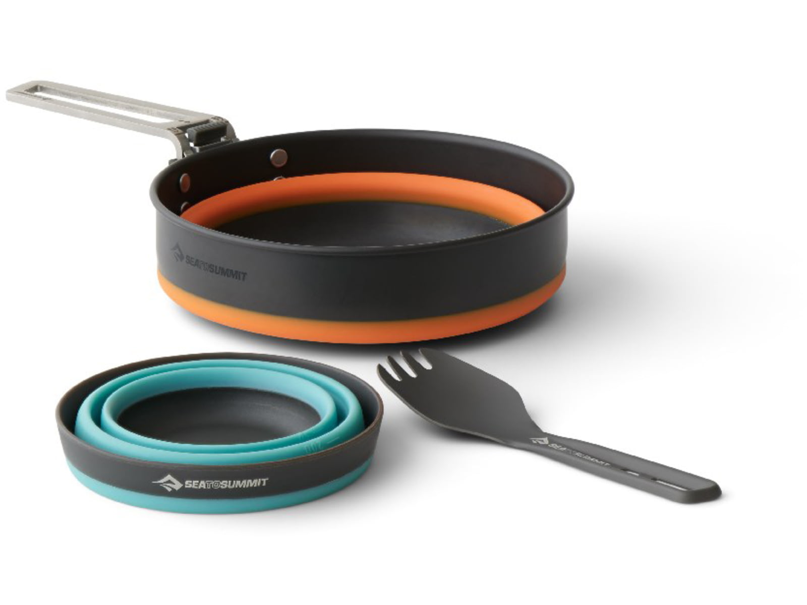 Sea to Summit Frontier UL Collapsible One Pot Cook Set - 3 Piece/2 Person Multi