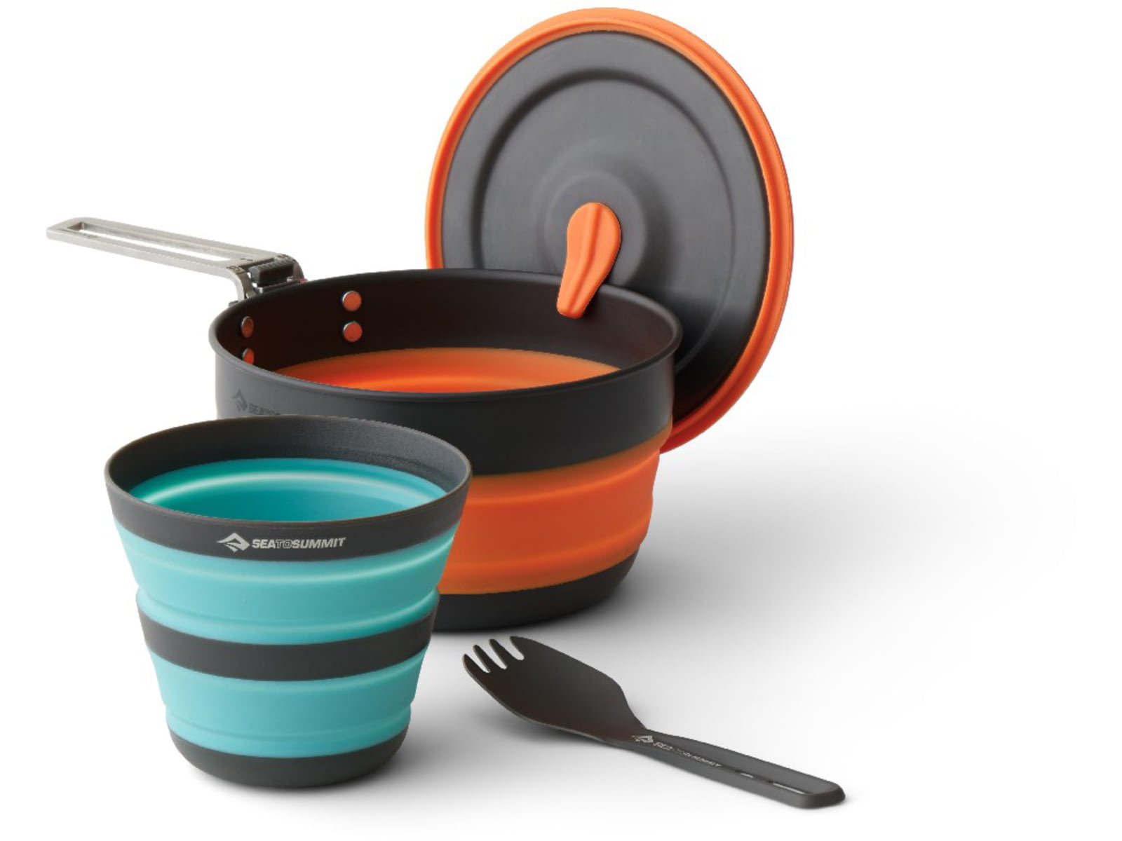 Sea to Summit Frontier UL Collapsible One Pot Cook Set - 3 Piece/2 Person Multi