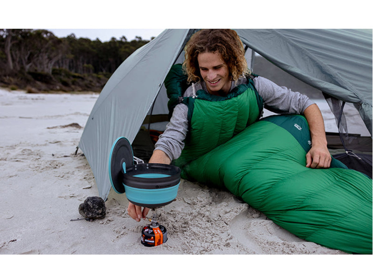 Sea to Summit Frontier UL Collapsible Pouring Pot Aqua AquaSea Blue
