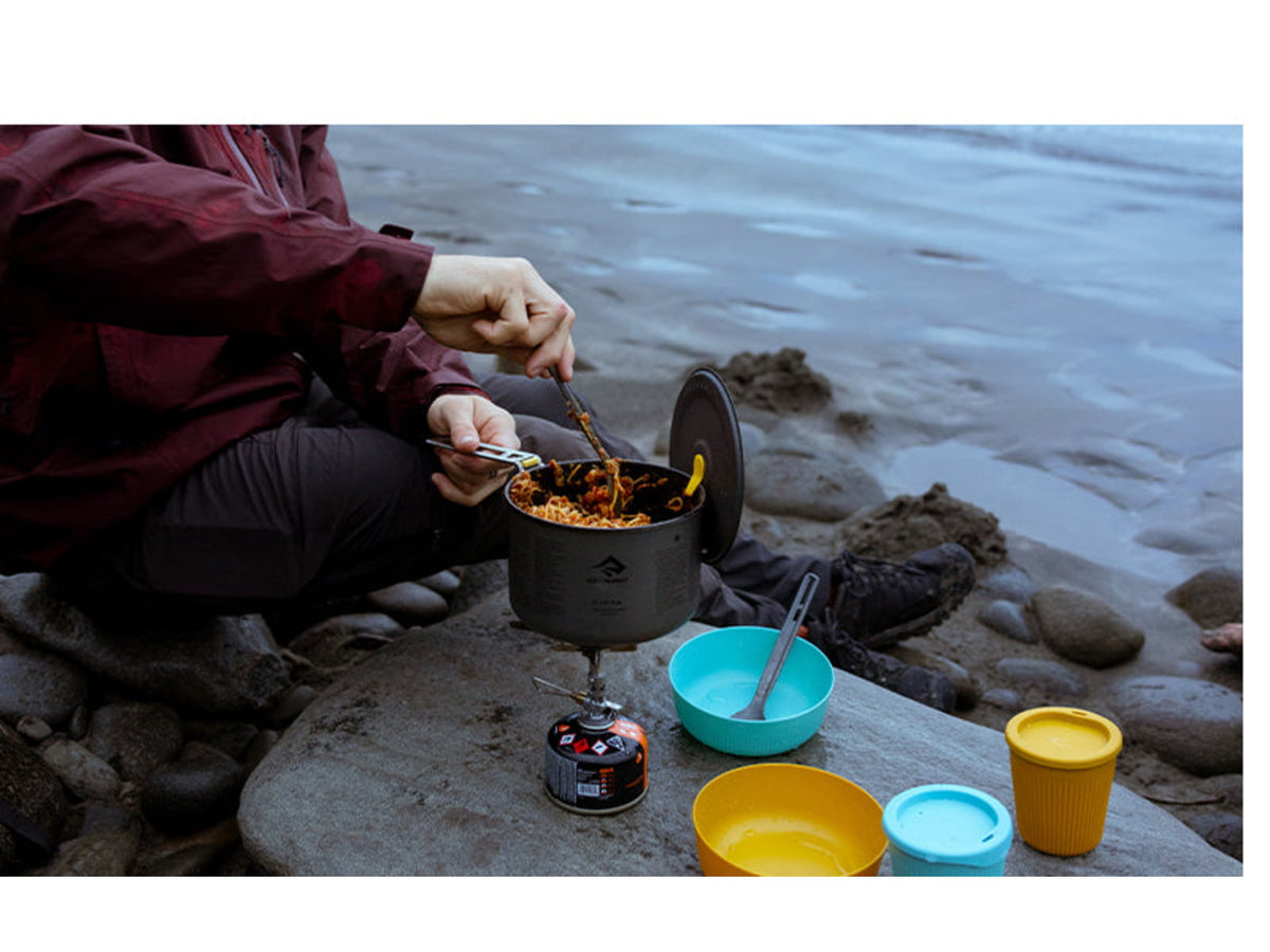 Sea to Summit Frontier UL Two Pot Cook Set 6 Piece Multicolor 2 Person