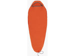 Sea to Summit Reactor Fleece Sleeping Bag Liner w/Drawcord Picante Red Compact