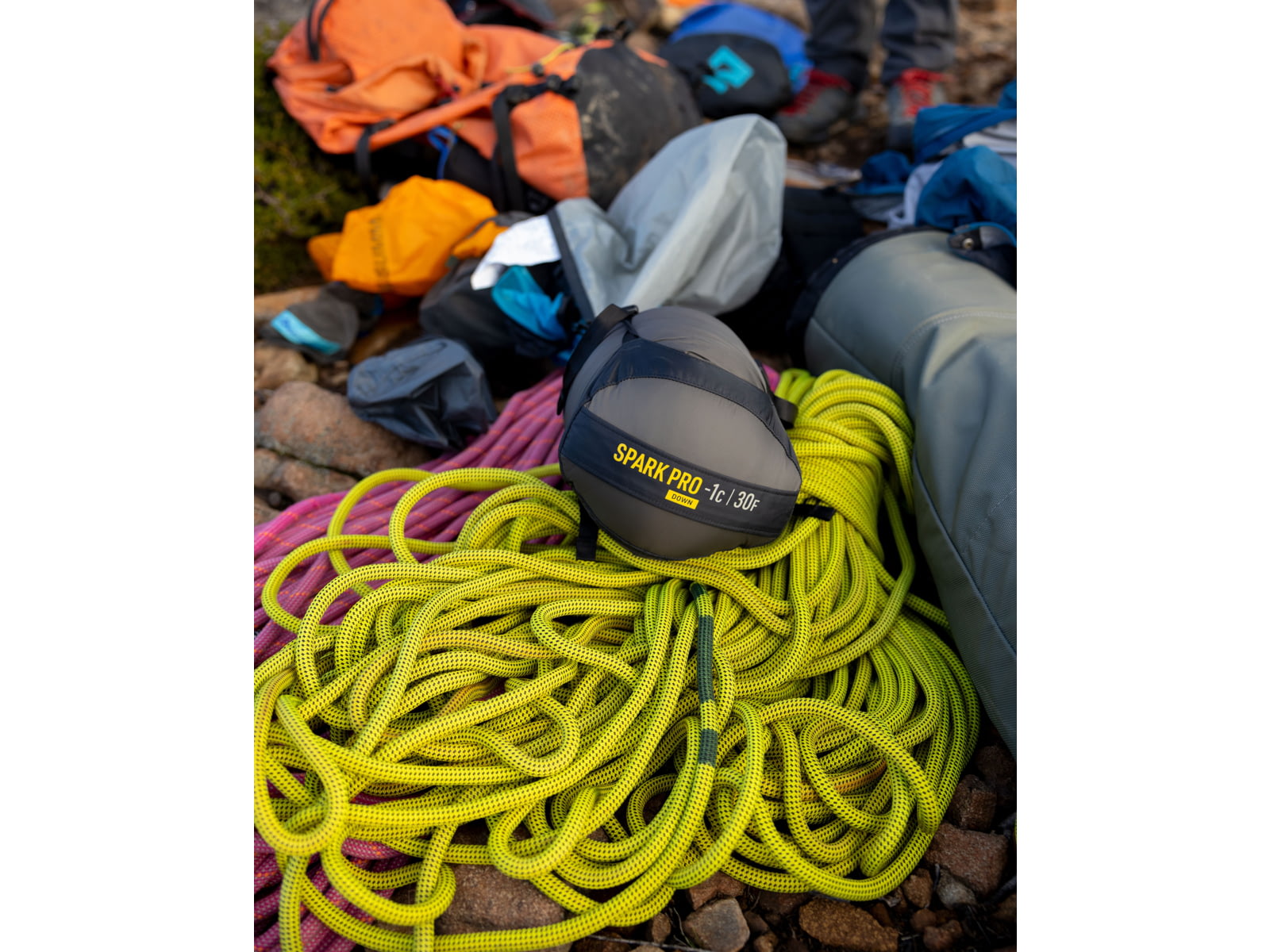 Sea to Summit Spark Pro Down 15F/-9C Sleeping Bag Regular Beluga Black Regular