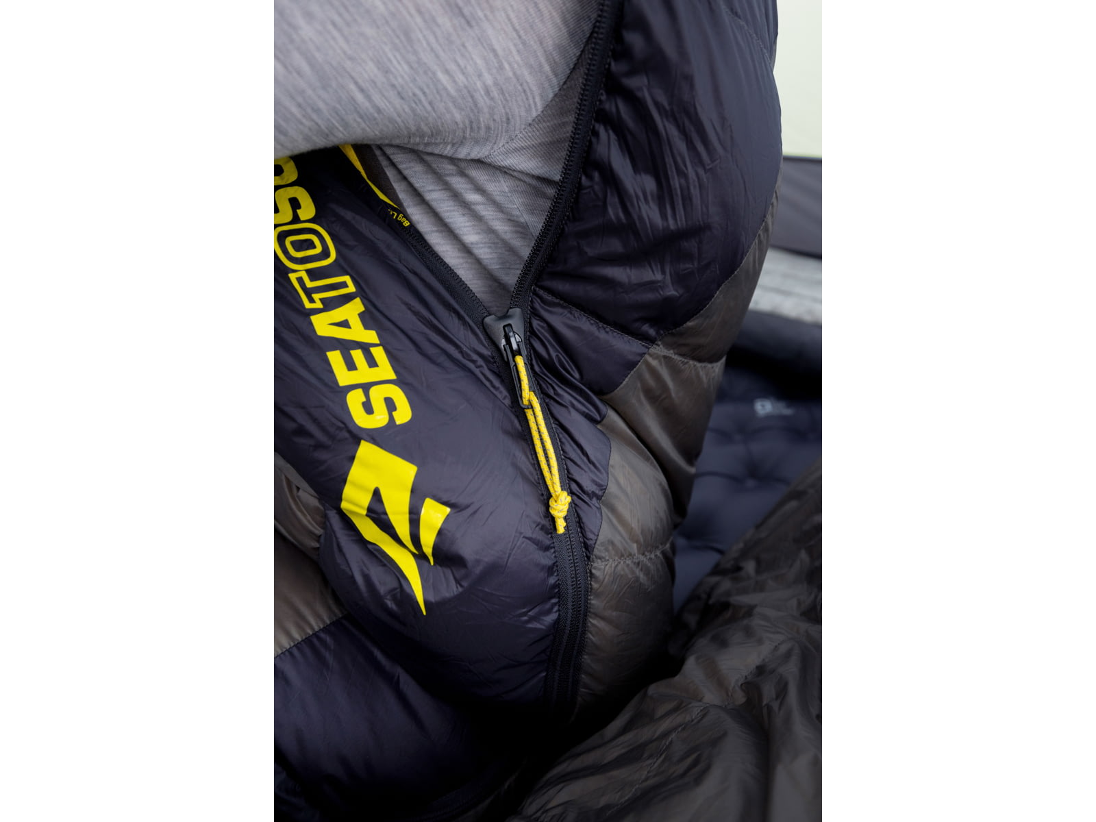 Sea to Summit Spark Pro Down 15F/-9C Sleeping Bag Regular Beluga Black Regular