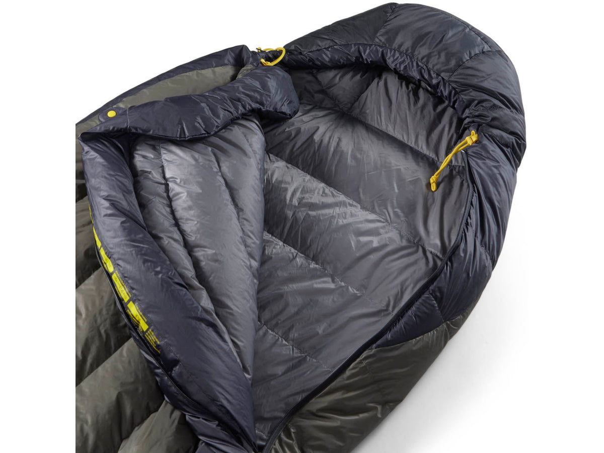 Sea to Summit Spark Pro Down 15F/-9C Sleeping Bag Regular Beluga Black Regular