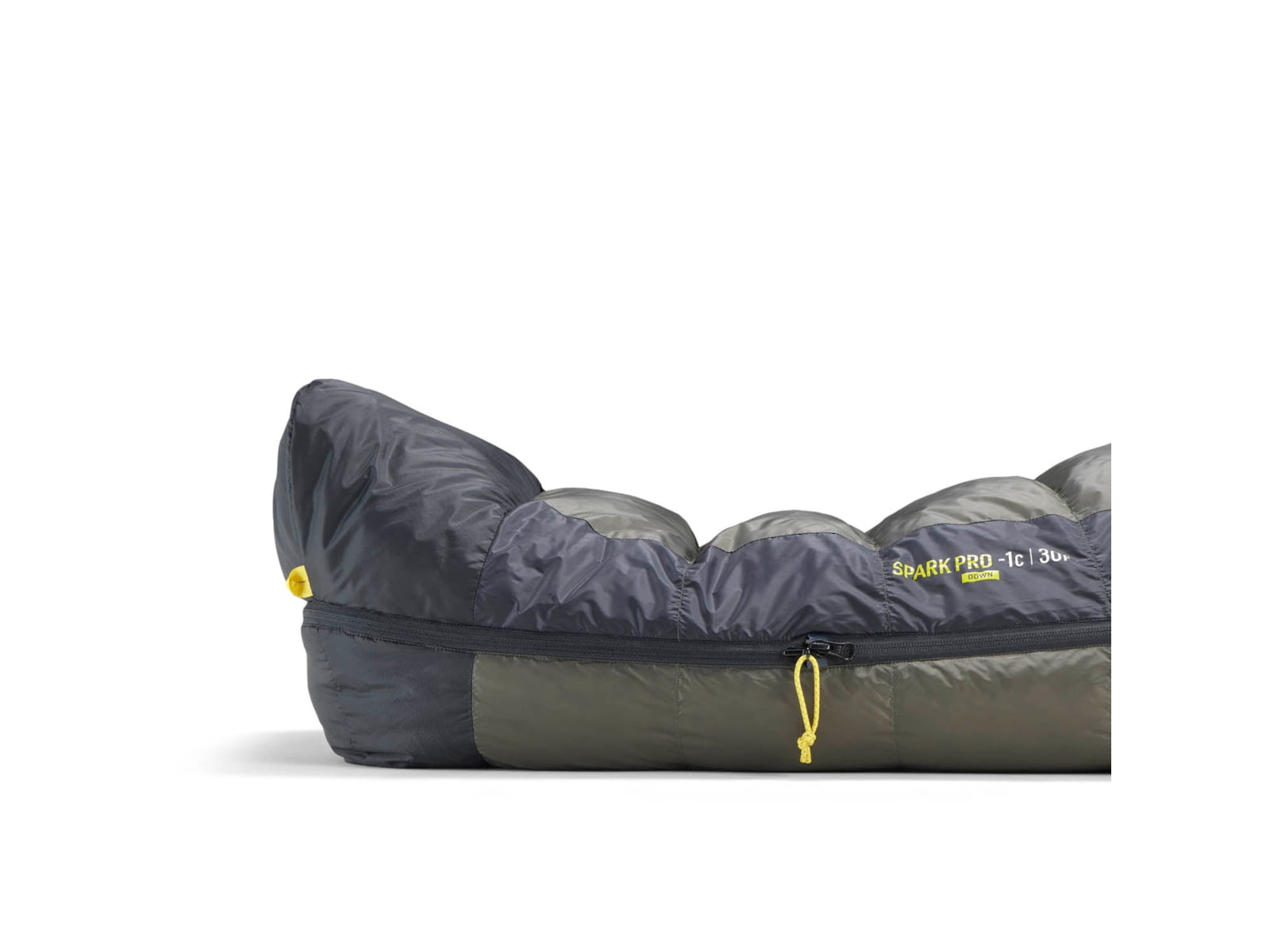 Sea to Summit Spark Pro Down 15F/-9C Sleeping Bag Regular Beluga Black Regular