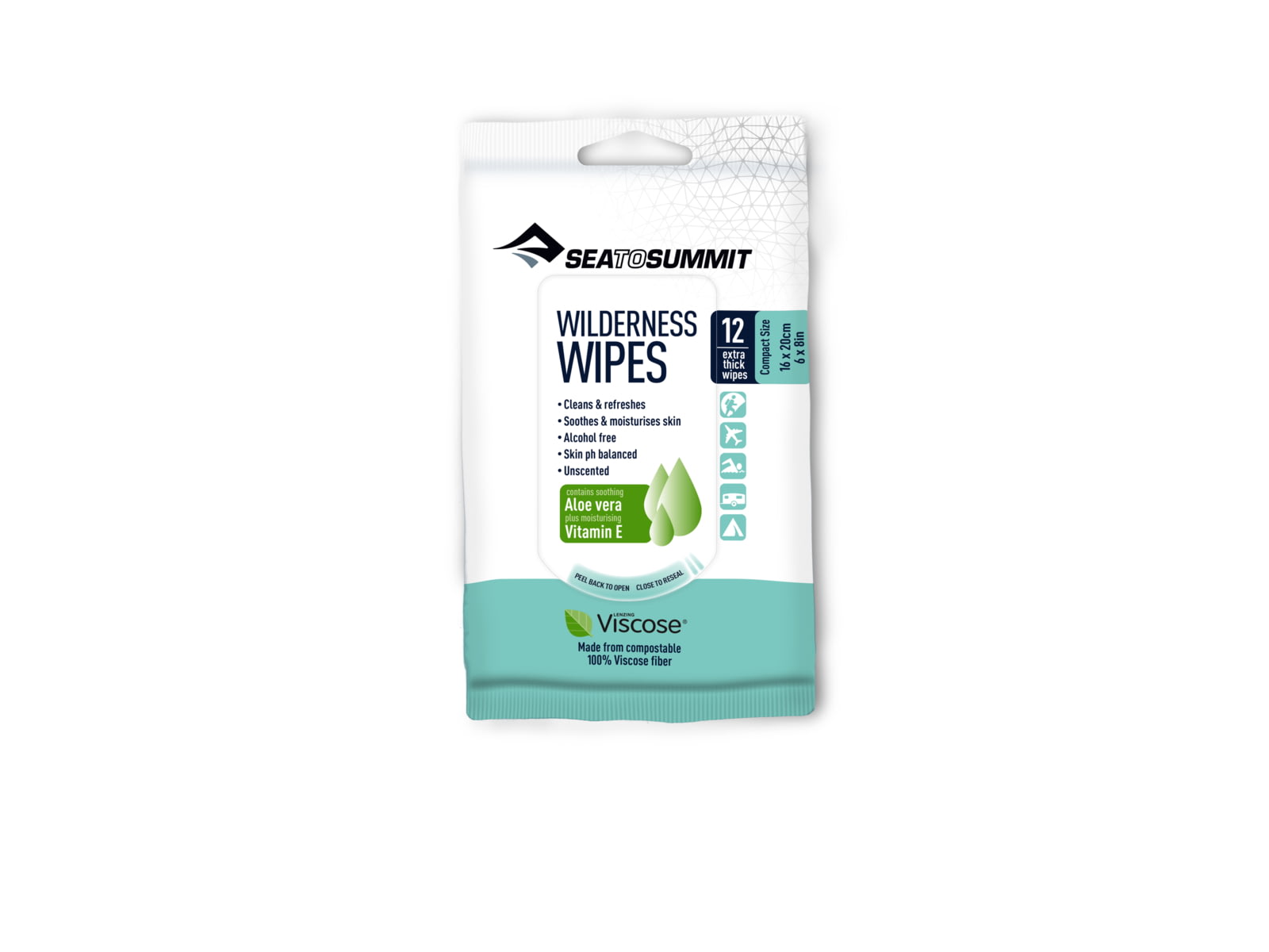 Sea to Summit Trek and Travel Wilderness Wipes S 409