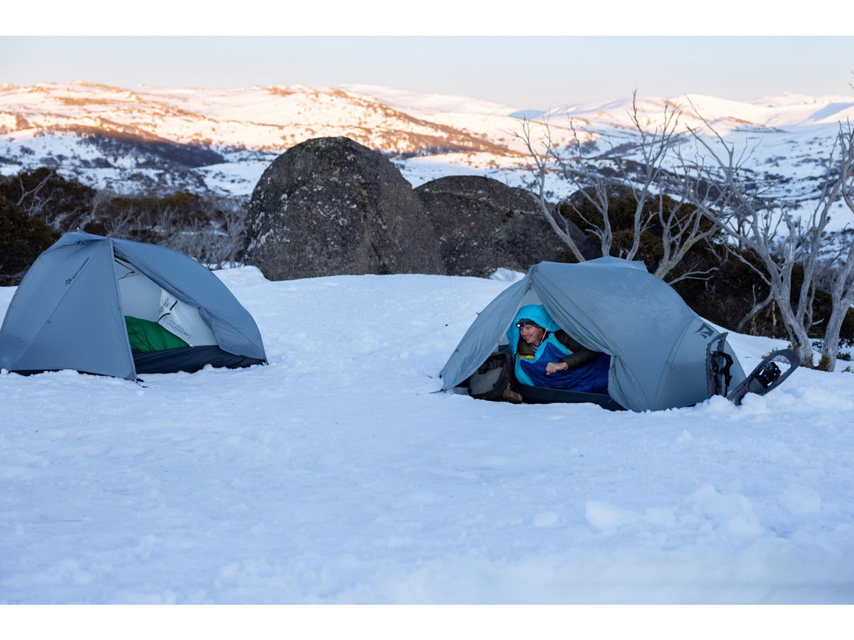 Sea to Summit Trek Down 0F/-18C Sleeping Bag Long Snorkel Blue Long
