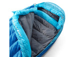 Sea to Summit Trek Down 0F/-18C Sleeping Bag Long Snorkel Blue Long