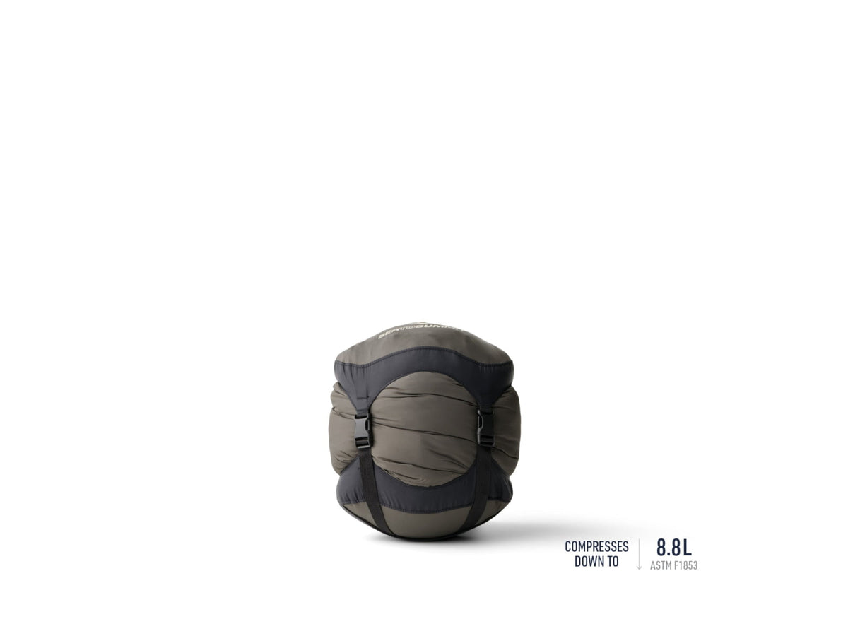 Sea to Summit Trek Down 30F/-1C Sleeping Bag Long Snorkel Blue Long S1015