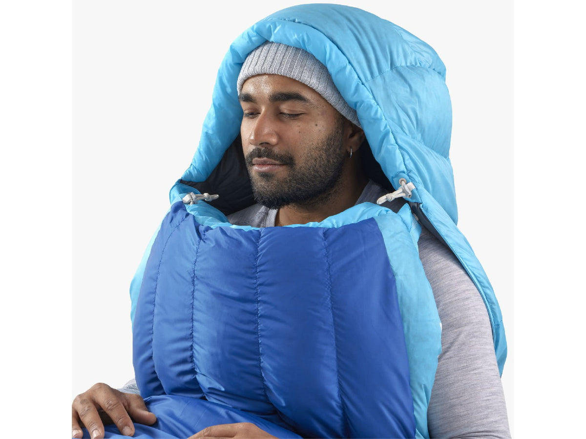 Sea to Summit Trek Down Sleeping Bag Snorkel Blue Regular/0F