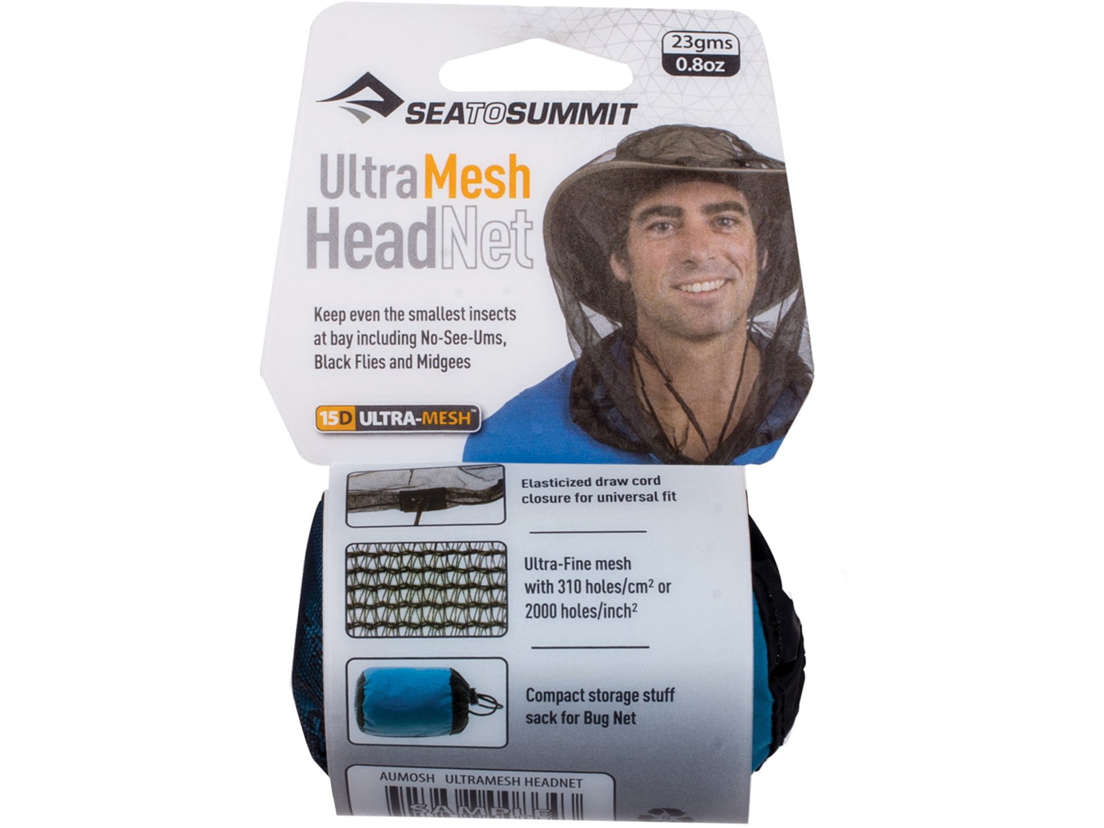 Sea to Summit Ultra-Fine Mesh Headnet Black 142