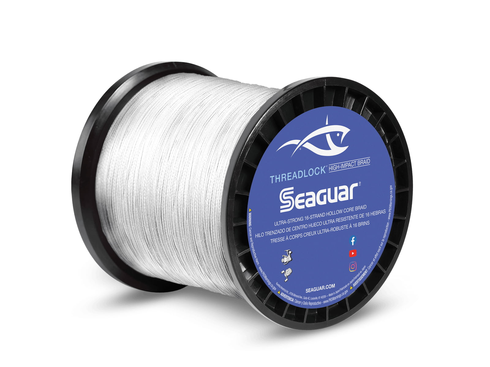 Seaguar Threadlock Fishing Line White 600 yards 200 lbs