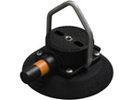 SeaSucker 4.5in SeaSucker Mount w/Flat-Top Stainless Steel D-Ring Black