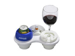 SeaSucker Vertical 2-Cup Holder White