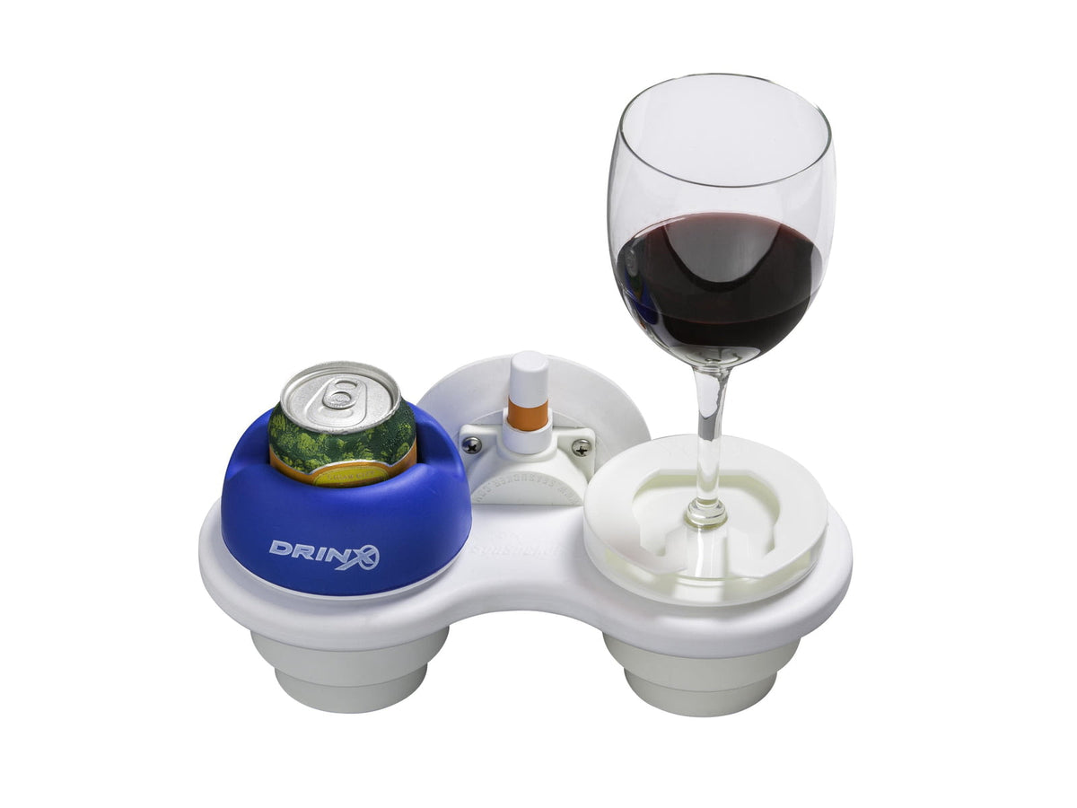 SeaSucker Vertical 2-Cup Holder White