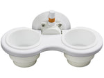 SeaSucker Vertical 2-Cup Holder White