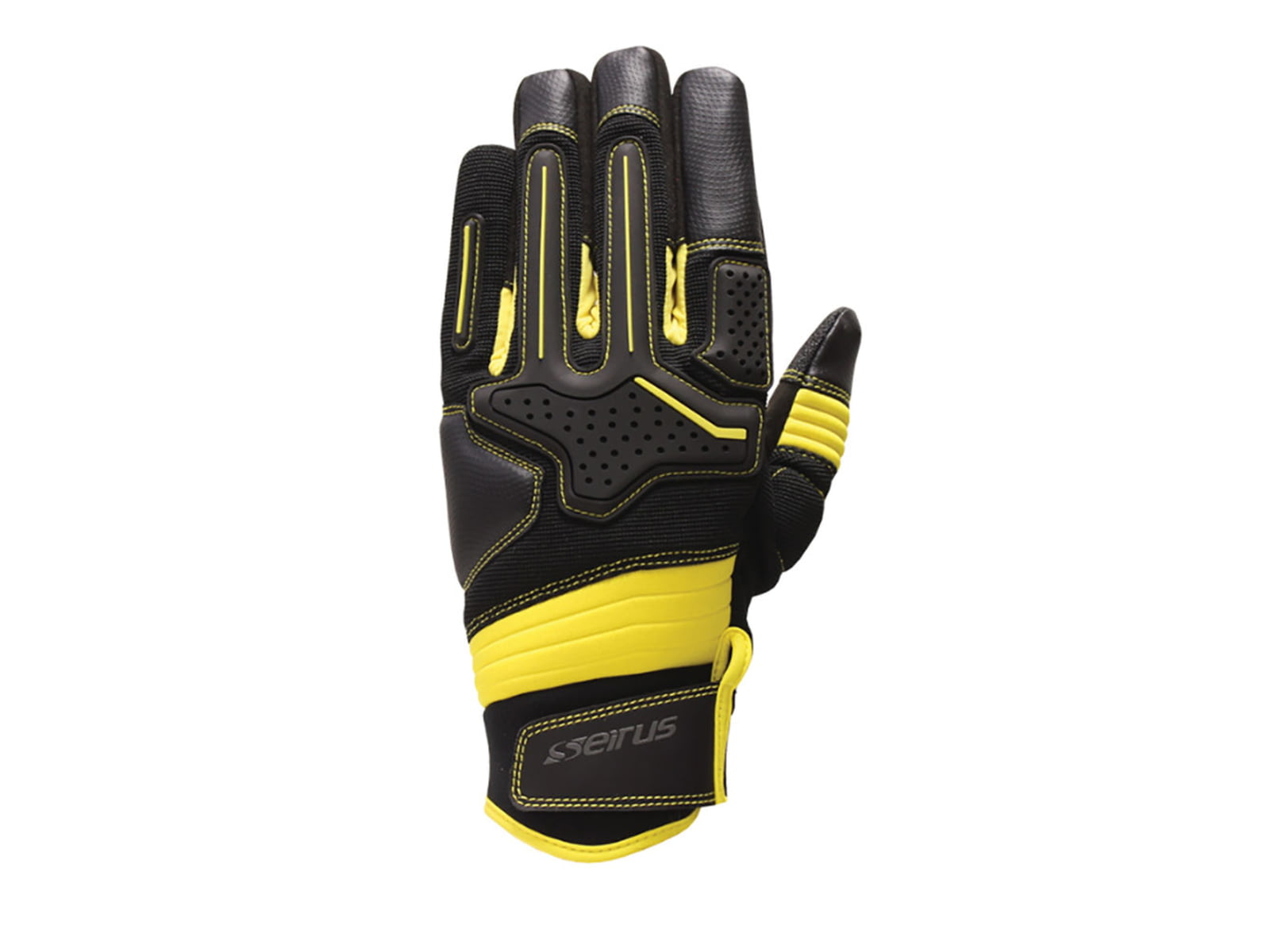 Seirus HWS Workman Dakota Glove - Men's Black/Yellow 2XL 818011366