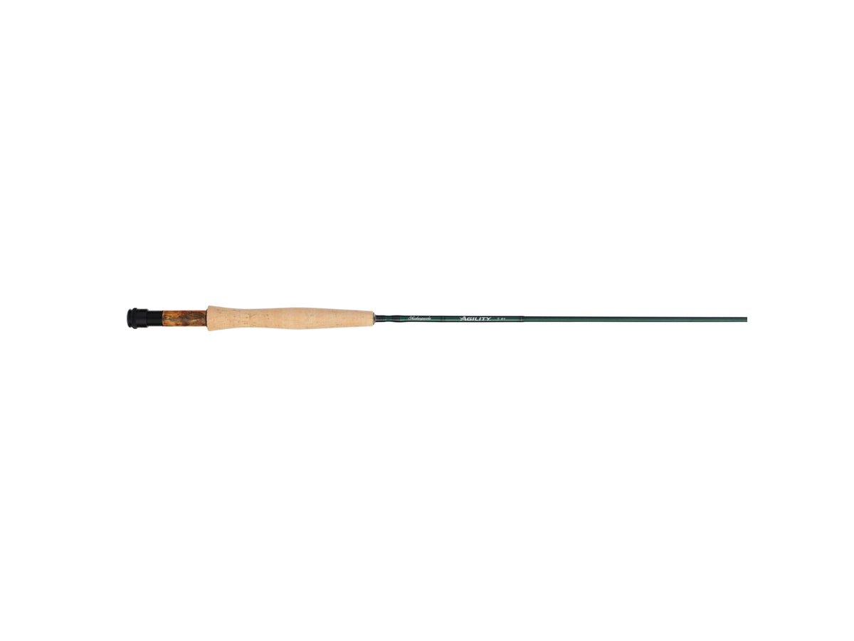 Shakespeare Agility Fly Rod Handle Type RHW 6ft. Rod Length Medium Fast Action 4 Pieces Green SKPROAL603