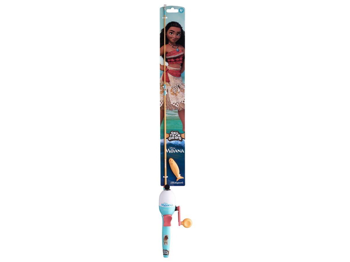 Shakespeare Disney Moana Beginner Kit 3.1/1 5 2ft. 6in. Rod Length Medium Power 1 Piece Rod MOANAKIT-B